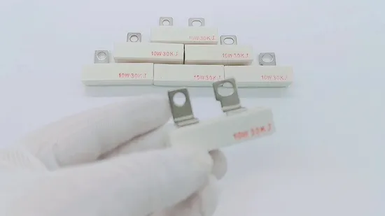High Voltage Sharing Fixed Cement Ceramic Resistor for Servo, VFD
